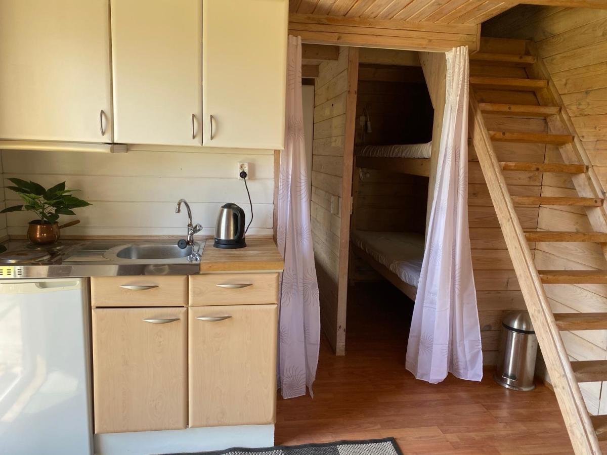 Вилла 4-Personers Hytte Pa Rinkenaeshus Camping - Hytte B Гростен Экстерьер фото